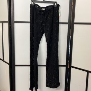 SOLD!! Gianni Bini Lace Swim Coverup Pants. Cruise, Pool or Beach in style!